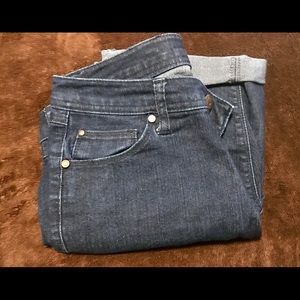 Bermuda jean shorts